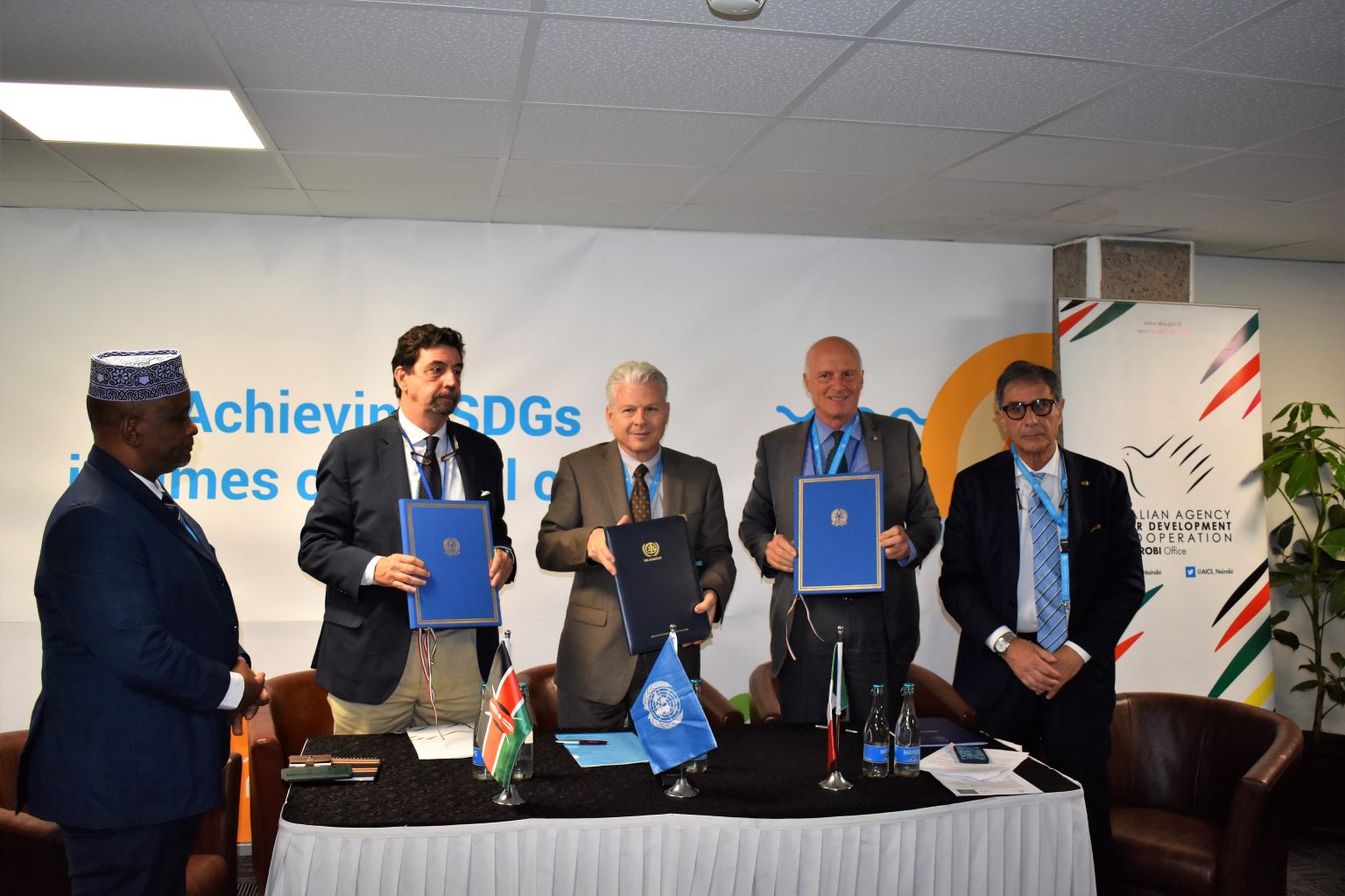 Kenya, l’Italia in prima linea nel settore ambientale: al via l’iniziativa ‘Waste Wise’ con UN HABITAT e Governo keniano Kenya, l’Italia in prima linea nel settore ambientale: al via l’iniziativa ‘Waste Wise’ con UN HABITAT e Governo keniano