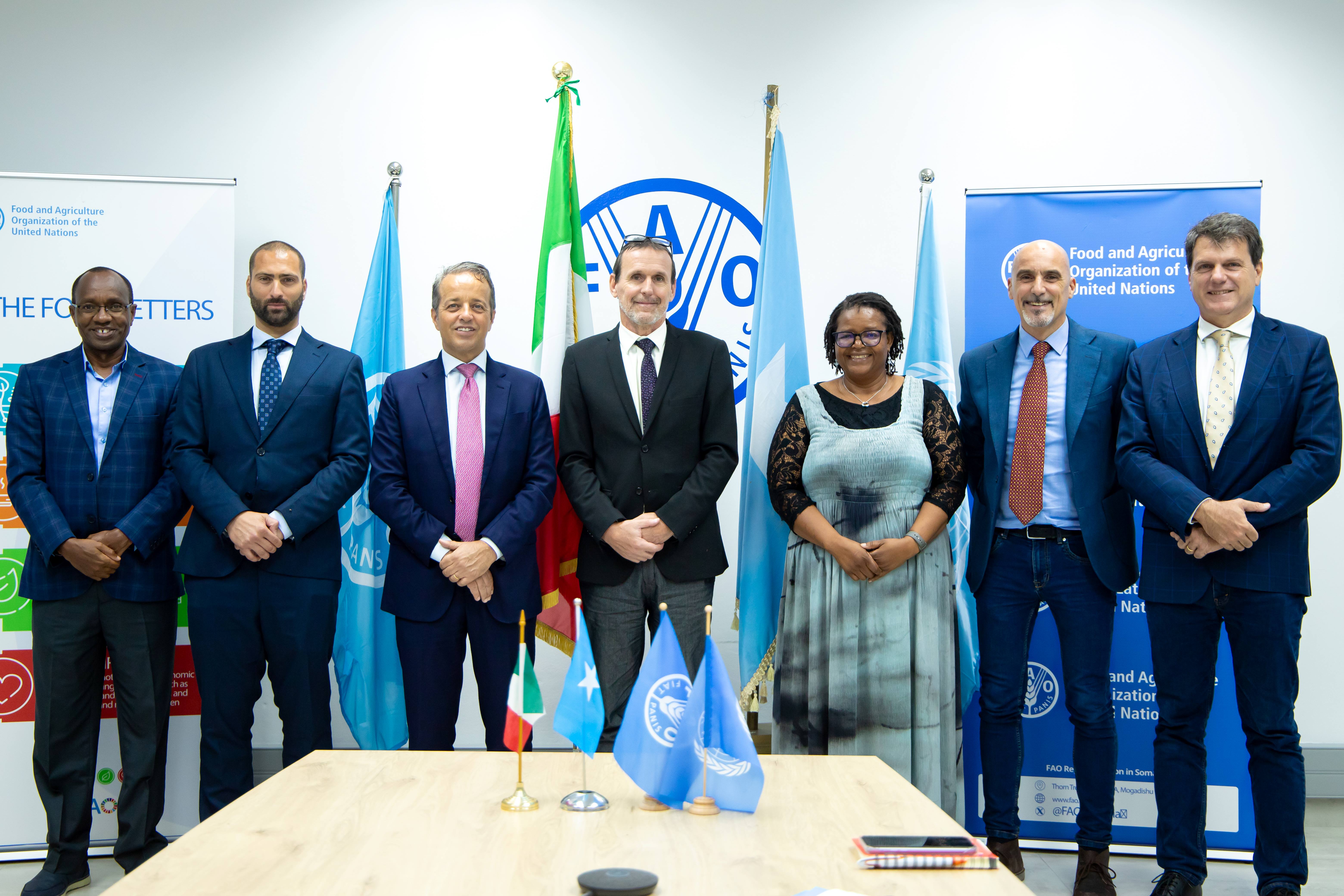 Somalia: Italia e FAO lanciano iniziativa per migliorare la gestione di risorse idriche e terrestri Somalia: Italia e FAO lanciano iniziativa per migliorare la gestione di risorse idriche e terrestri
