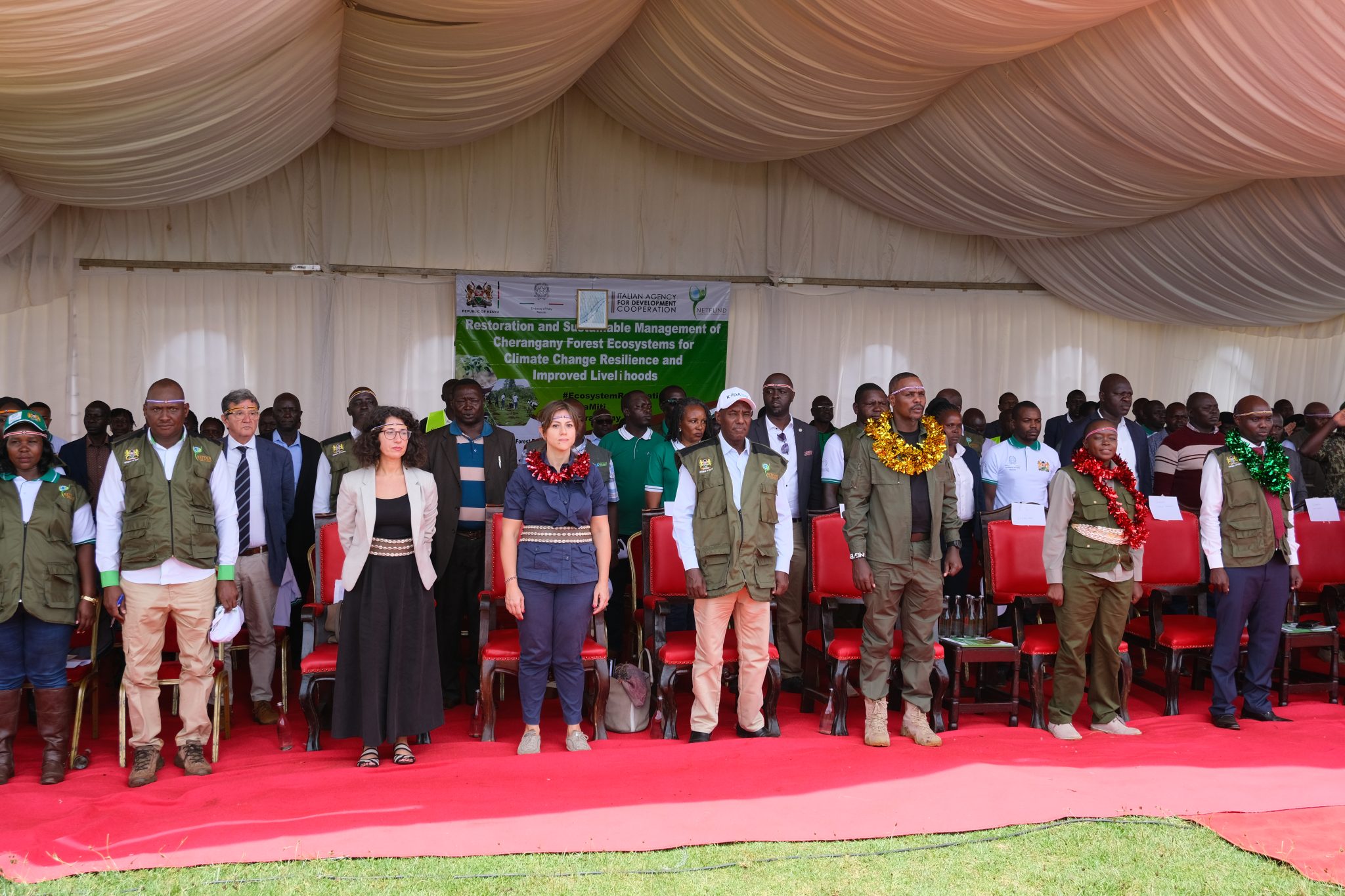 Kenya and Italy Launch Joint Forest Restoration Project in Cherangany Hills