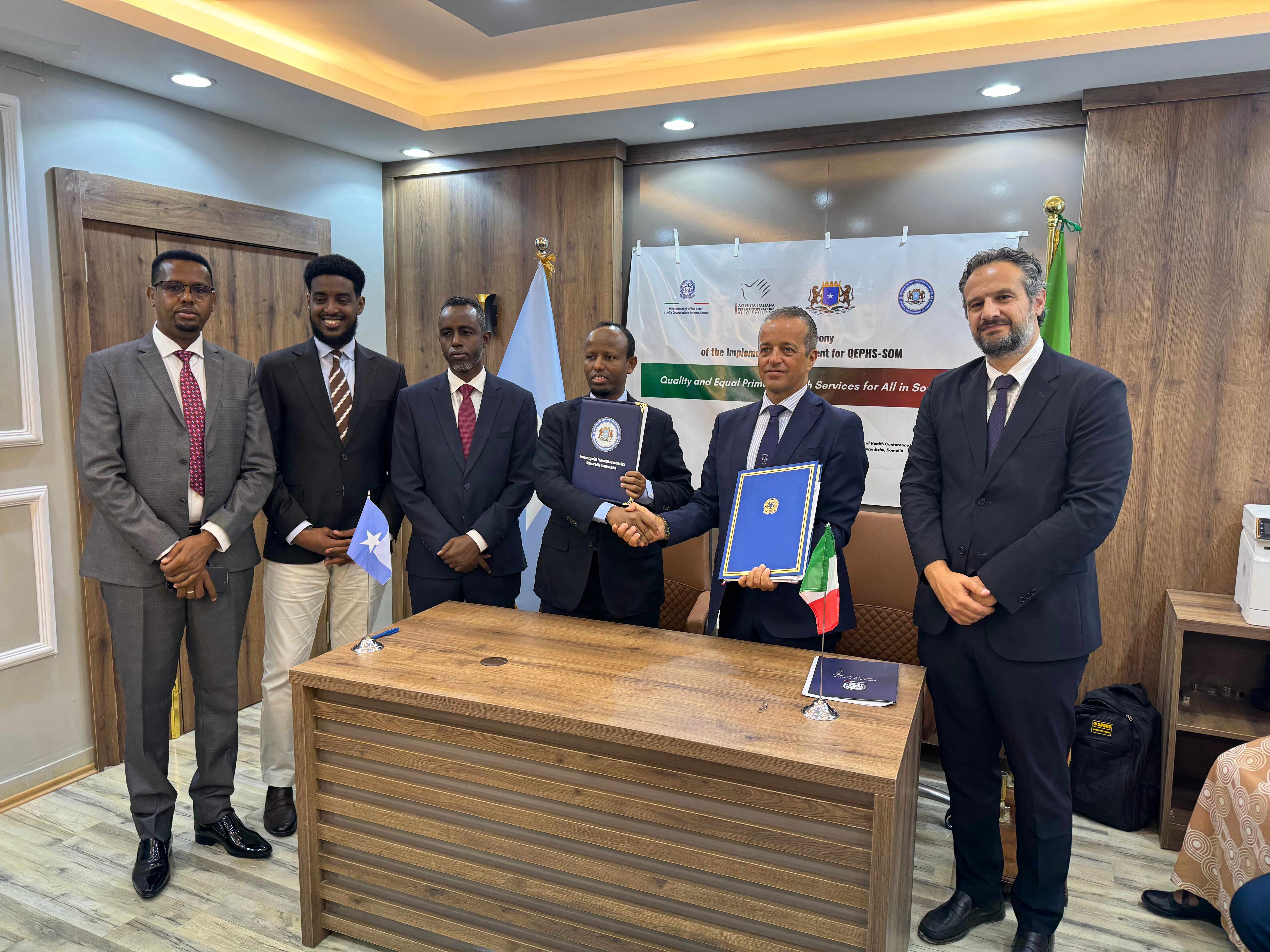 L’Italia lancia l’iniziativa “Servizi sanitari primari di qualità e accessibili a tutti in Somalia” per rafforzare il sistema sanitario somalo